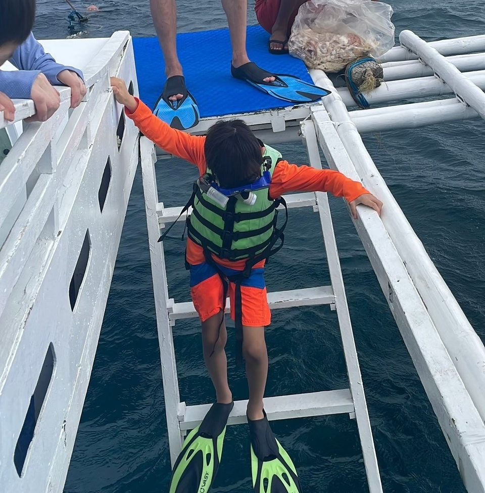 アイランドピクニック・シュノーケリングに挑戦