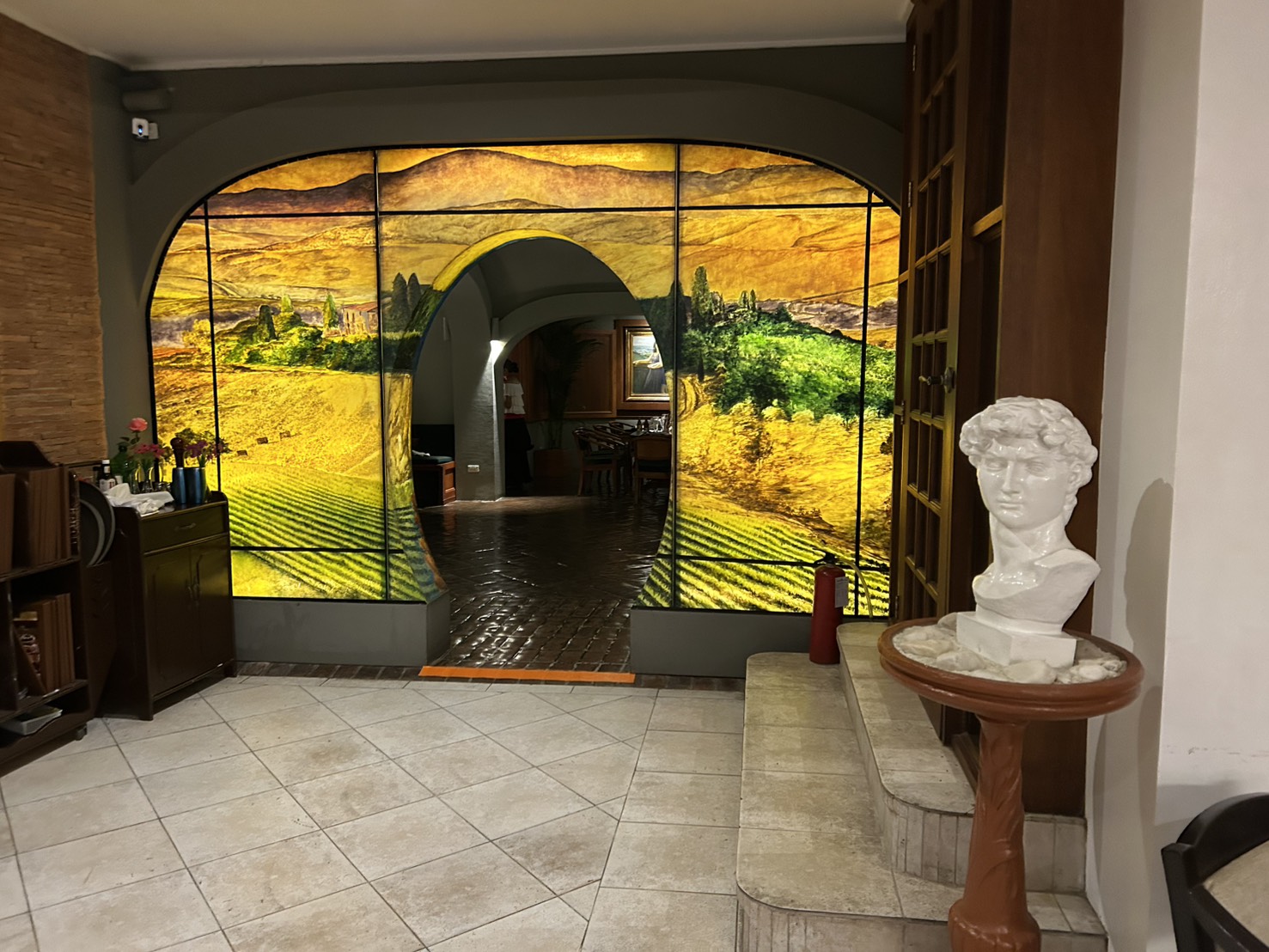 パレルモレストランの雰囲気