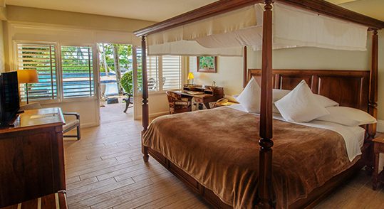 プランテーションベイのラグーンサイドルーム客室